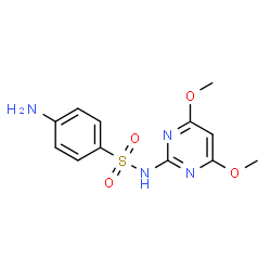 ChemSpider 2D Image | Sulphamoprine | C12H14N4O4S