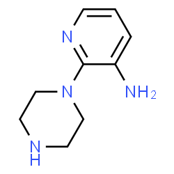 ChemSpider 2D Image | 2-(1-Piperazinyl)-3-pyridinamine | C9H14N4