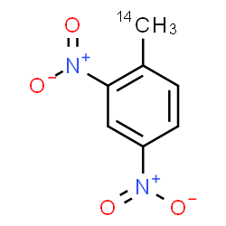 ChemSpider 2D Image | 1-(~14~C)Methyl-2,4-dinitrobenzene | C614CH6N2O4