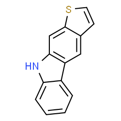 ChemSpider 2D Image | 9H-Thieno[2,3-b]carbazole | C14H9NS