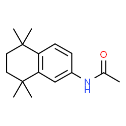 ChemSpider 2D Image | N-(5,5,8,8-Tetramethyl-5,6,7,8-tetrahydro-2-naphthalenyl)acetamide | C16H23NO