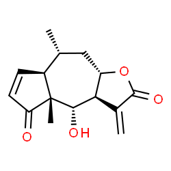 ChemSpider 2D Image | 8-epihelenalin | C15H18O4