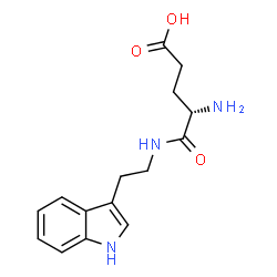 ChemSpider 2D Image | GLUTAMYLAMIDOETHYL INDOLE | C15H19N3O3