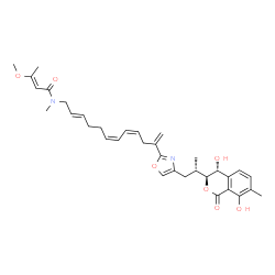 ChemSpider 2D Image | ajudazol A | C34H42N2O7