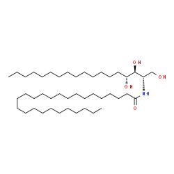 ChemSpider 2D Image | N-hexacosanoylphytosphingosine | C44H89NO4