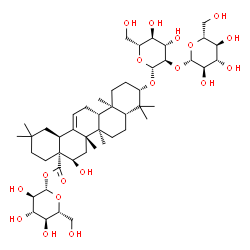 ChemSpider 2D Image | Eclalbasaponin III | C48H78O19