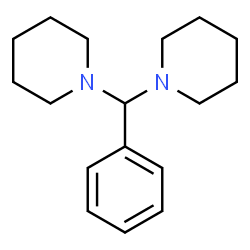 ChemSpider 2D Image | 1,1'-(Phenylmethylene)dipiperidine | C17H26N2