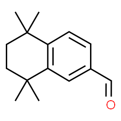 ChemSpider 2D Image | 5,5,8,8-Tetramethyl-5,6,7,8-tetrahydro-2-naphthalenecarbaldehyde | C15H20O