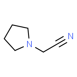 ChemSpider 2D Image | 1-Pyrrolidinylacetonitrile | C6H10N2