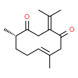 ChemSpider 2D Image | dehydrocurdione | C15H22O2