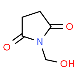 ChemSpider 2D Image | N-hydroxymethylsuccinimide | C5H7NO3