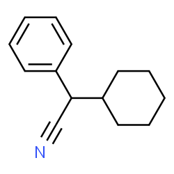 ChemSpider 2D Image | CYCLOHEXYLPHENYLACETONITRILE | C14H17N