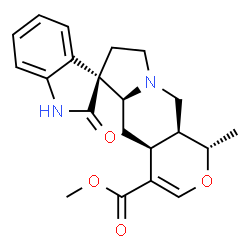 ChemSpider 2D Image | UNCARINE C | C21H24N2O4