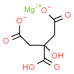 ChemSpider 2D Image | Magnesium citrate | C6H6MgO7
