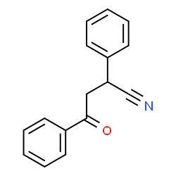 ChemSpider 2D Image | 4-Oxo-2,4-diphenylbutanenitrile | C16H13NO
