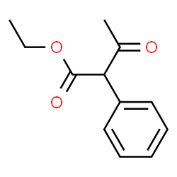 ChemSpider 2D Image | ETHYL 2-PHENYLACETOACETATE | C12H14O3