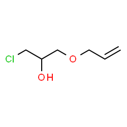 ChemSpider 2D Image | 1-Allyloxy-3-chloro-2-propanol | C6H11ClO2