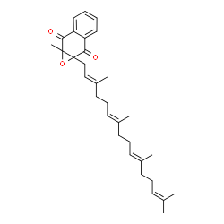 ChemSpider 2D Image | 2,3-Epoxymenaquinone | C31H40O3