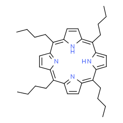 ChemSpider 2D Image | 5,10,15,20-Tetrabutylporphyrin | C36H46N4
