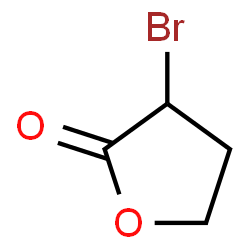 ChemSpider 2D Image | 3-Bromooxolan-2-One | C4H5BrO2