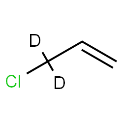 ChemSpider 2D Image | 3-Chloro(3,3-~2~H_2_)-1-propene | C3H3D2Cl