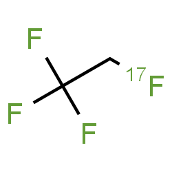 ChemSpider 2D Image | 1,1,1-Trifluoro-2-(~17~F)fluoroethane | C2H2F317F
