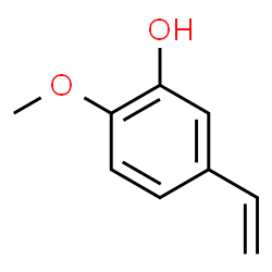 ChemSpider 2D Image | 2-Methoxy-5-vinylphenol | C9H10O2
