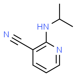 ChemSpider 2D Image | 2-(Isopropylamino)nicotinonitrile | C9H11N3