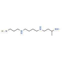 ChemSpider 2D Image | N~1~-{4-[(3-Aminopropyl)amino]butyl}-1,3-butanediamine | C11H28N4