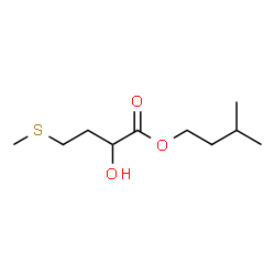 ChemSpider 2D Image | 3-Methylbutyl 2-hydroxy-4-(methylsulfanyl)butanoate | C10H20O3S