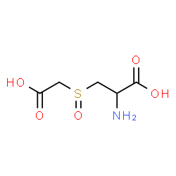 ChemSpider 2D Image | 3-[(Carboxymethyl)sulfinyl]alanine | C5H9NO5S