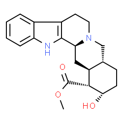 ChemSpider 2D Image | (+)-yohimbine | C21H26N2O3