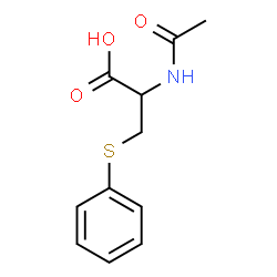 ChemSpider 2D Image | N-acetyl(phenyl)cysteine | C11H13NO3S