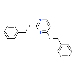 ChemSpider 2D Image | 2,4-Bis(benzyloxy)pyrimidine | C18H16N2O2