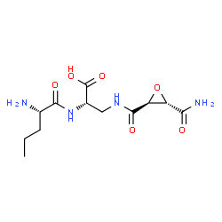 ChemSpider 2D Image | L-Norvalyl-3-({[(2S,3S)-3-carbamoyl-2-oxiranyl]carbonyl}amino)-L-alanine | C12H20N4O6