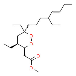 ChemSpider 2D Image | plakortide F | C21H38O4