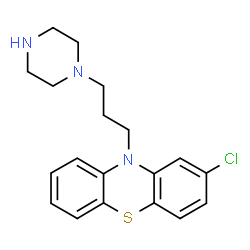 ChemSpider 2D Image | NORPROCHLORPERAZINE | C19H22ClN3S