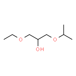 ChemSpider 2D Image | 1-Ethoxy-3-isopropoxy-2-propanol | C8H18O3