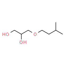 ChemSpider 2D Image | 3-(3-Methylbutoxy)-1,2-propanediol | C8H18O3