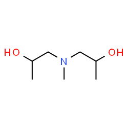 ChemSpider 2D Image | Methyldiisopropanolamine | C7H17NO2