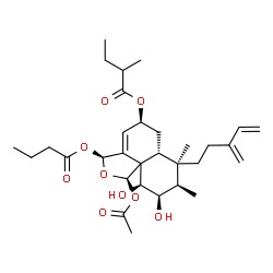 ChemSpider 2D Image | Caseamembrin C | C31H46O9
