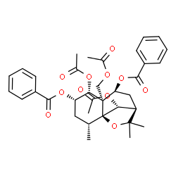 ChemSpider 2D Image | 2-beta-benzoyloxy Ejpa-2 | C35H40O11