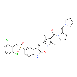 ChemSpider 2D Image | PHA665752 | C32H34Cl2N4O4S