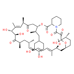 ChemSpider 2D Image | (1R,9S,12S,15R,16E,18R,19R,21R,23S,24Z,26E,28E,30S,32S,35R)-12-{(2R)-1-[(3S,4S)-3,4-Dihydroxycyclohexyl]-2-propanyl}-1,18,19-trihydroxy-30-methoxy-15,17,21,23,29,35-hexamethyl-11,36-dioxa-4-azatricycl
o[30.3.1.0~4,9~]hexatriaconta-16,24,26,28-tetraene-2,3,10,14,20-pentone | C49H75NO13