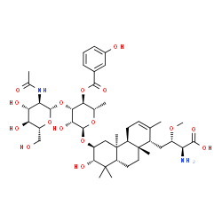 ChemSpider 2D Image | Brasilicardin A | C45H68N2O16