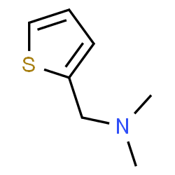 ChemSpider 2D Image | 2-Thenylamine, N,N-dimethyl- | C7H11NS