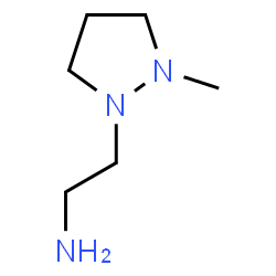 ChemSpider 2D Image | 2-(2-methylpyrazolidin-1-yl)ethanamine | C6H15N3