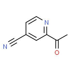 ChemSpider 2D Image | 2-Acetyl-4-cyanopyridine | C8H6N2O