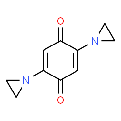 ChemSpider 2D Image | 2,5-diaziridinyl-1,4-benzoquinone | C10H10N2O2