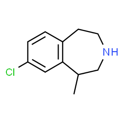ChemSpider 2D Image | Lorcaserin | C11H14ClN